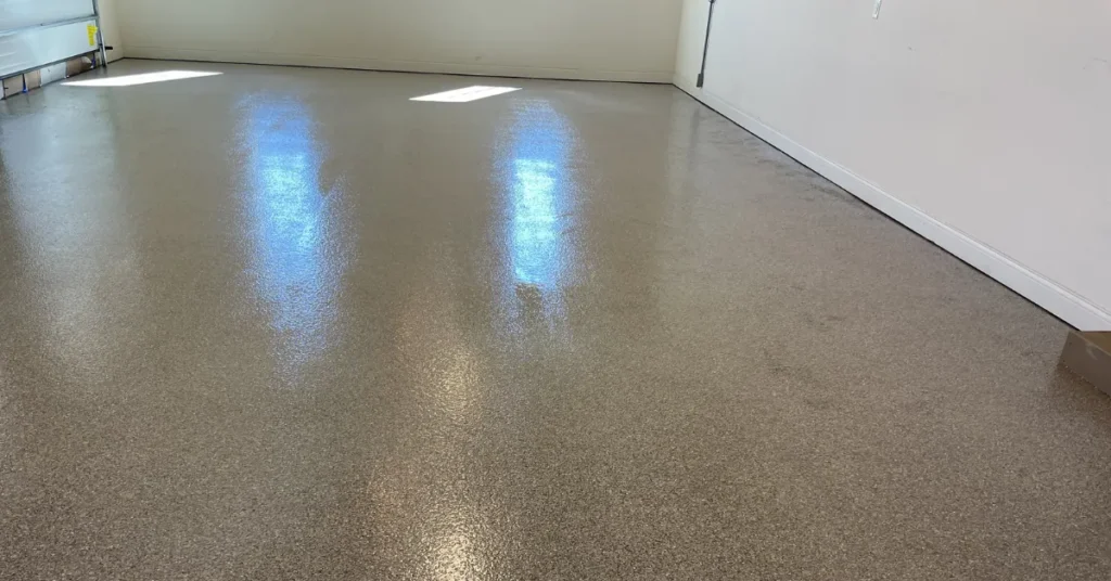 epoxy flooring yellow or fade over time
