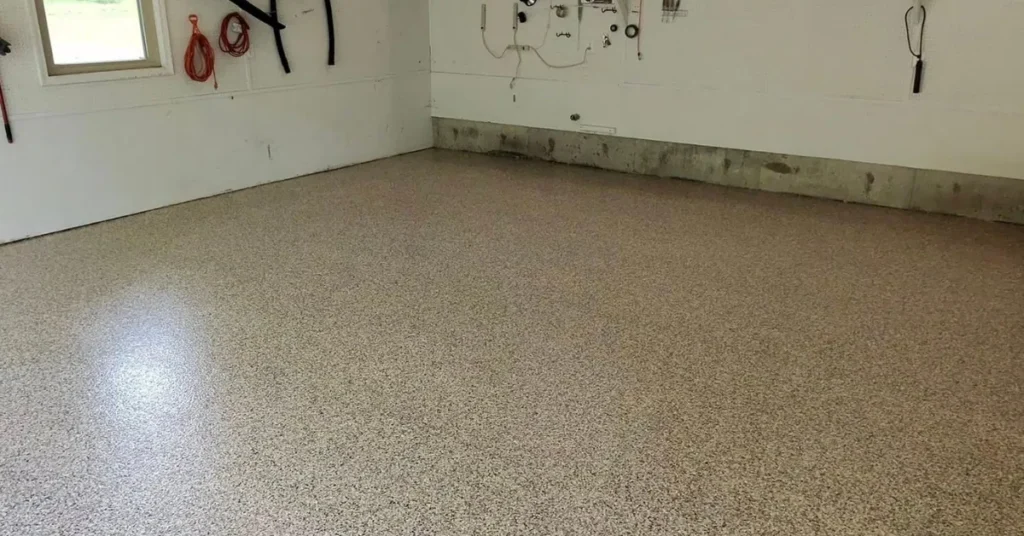 how do you clean epoxy garage floors