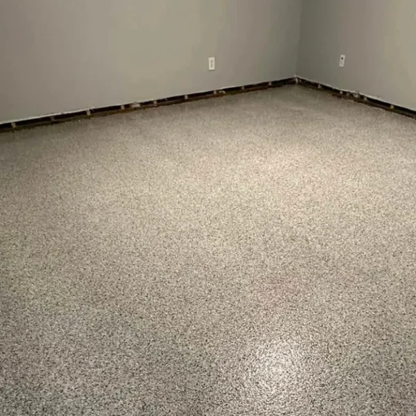 Epoxy flooring basement